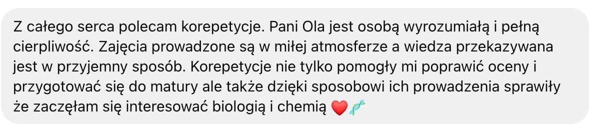 Biologia i chemia online – skuteczne korepetycje z pasją!