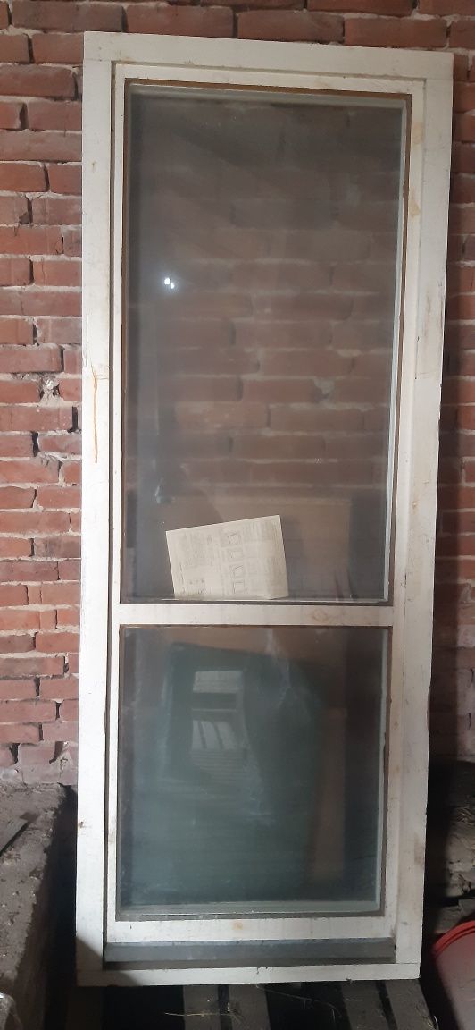 Okno drewniane Drzwi balkonowe nowe