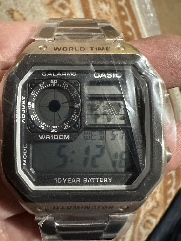 Часы Casio AE-1200WHD-1A Illuminator