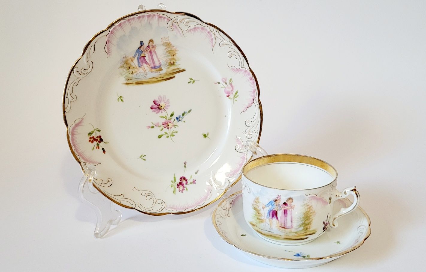 Trio Rosenthal Model Louis XIV