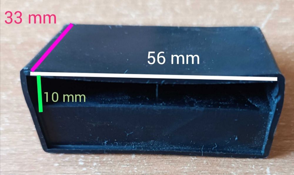 Uchwyt mocujący listwę sprężystą (10 szt.)