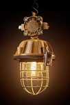 PO RENOWACJI Średnia Lampa Loft Industrial lampa PRL Vintage Retro