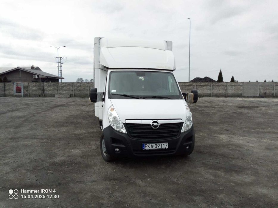 Opel movano / master plandeka firanka