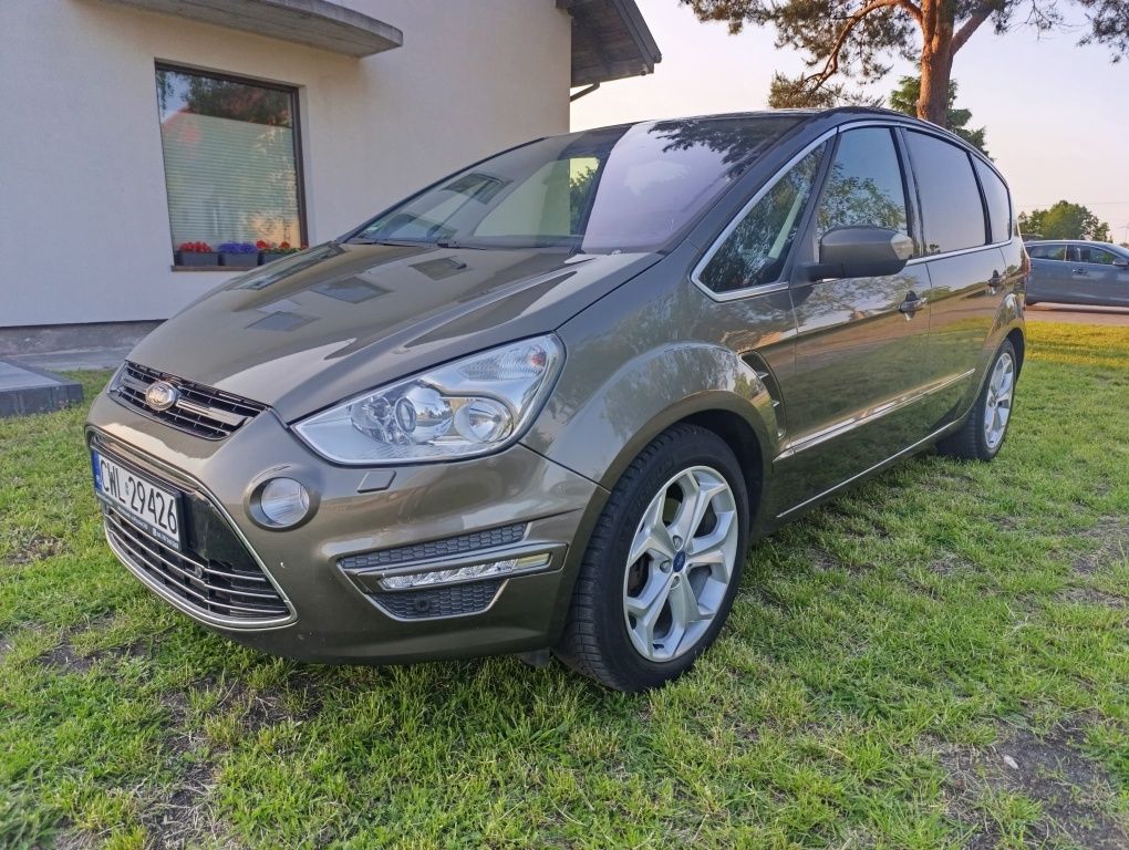 Piękny Ford S-Max Titanium z Niemiec 163 KM nowy rozrząd Webasto xenon