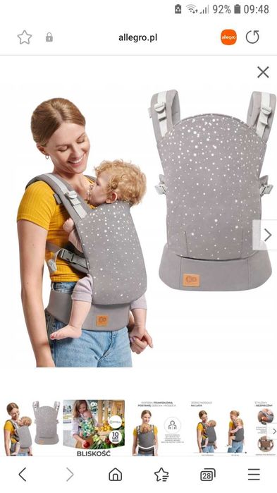 Nosidło dla dziecka Kinderkraft