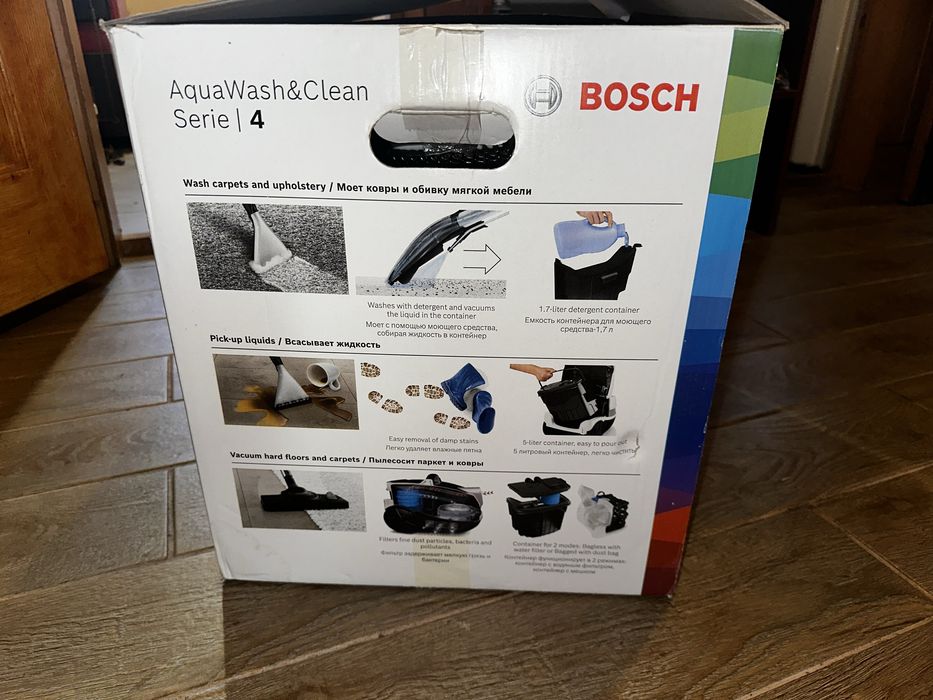 Миючий пилосос Bosch AquaWash Serie 4