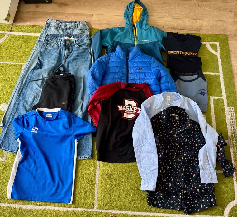 Paczka ubrań 158, jesień, chłopiec