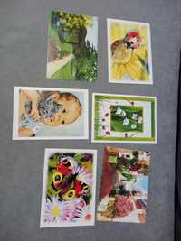 Kartki pocztówki na każdą okazję kolorowe i radosne 6 sztuk za 10