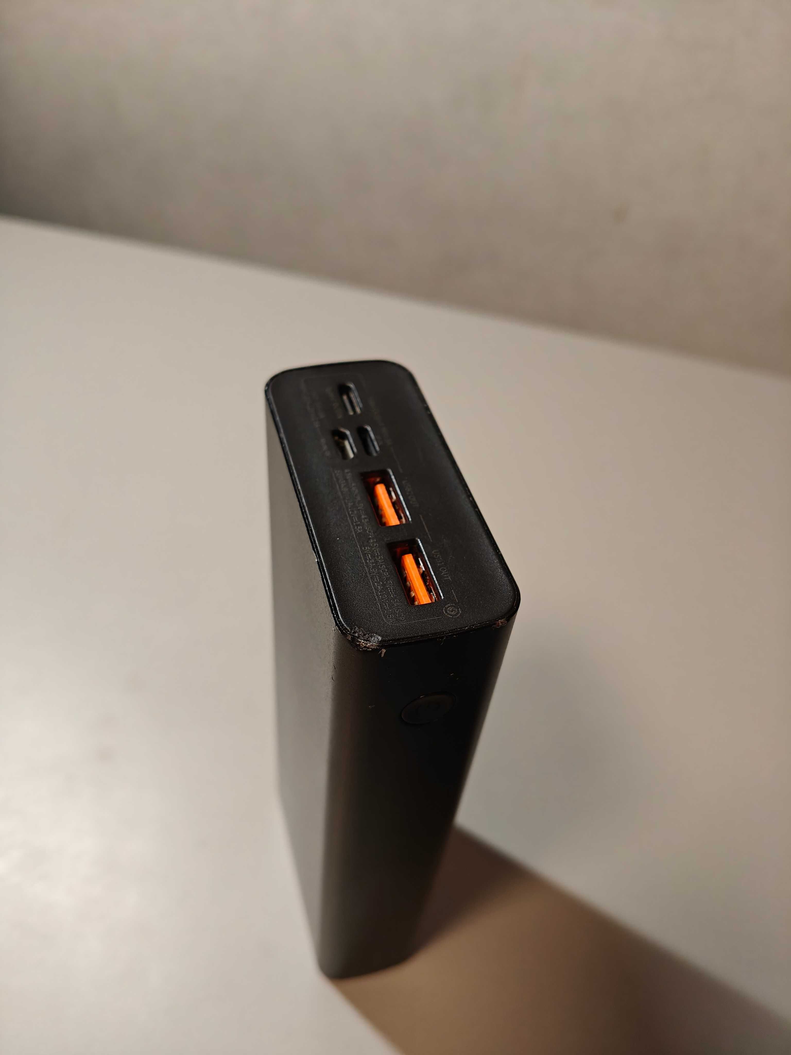 Павербанк УМБ Baseus Adaman 20000mAh 22.5W з QC3.0 + PD3.0 Чорний