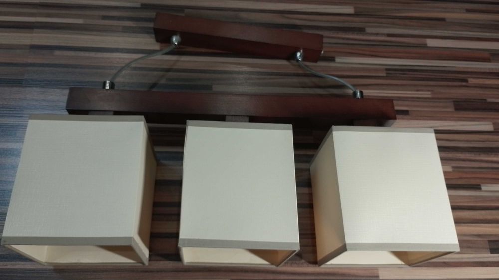 Wyprzedaż/okazja zestaw lampa wisząca plus kinkiet