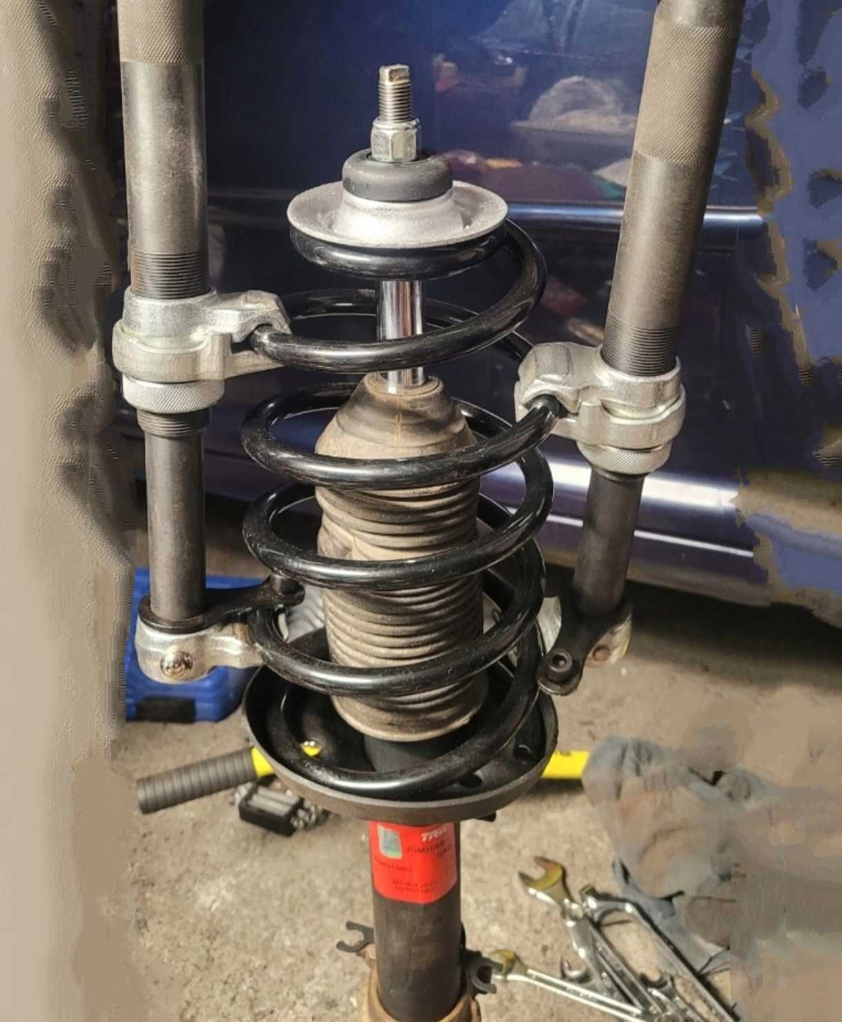 Ściągacz do Sprężyn McPherson Duży Zakres Pracy 23-280 mm Mechaniczny