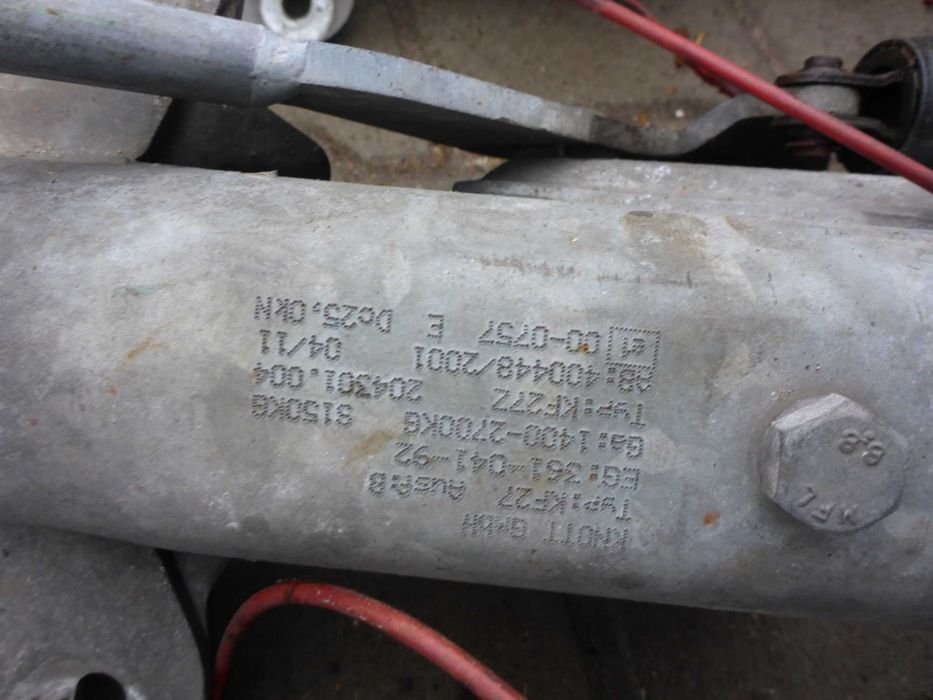suwadło mechanizm urządzenie najazdowy hamulec laweta przyczepa KNOTT