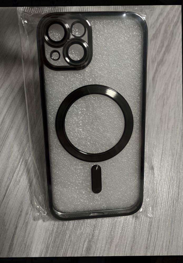 Чохол на iPhone 13 силіконовий з MagSafe (Black)