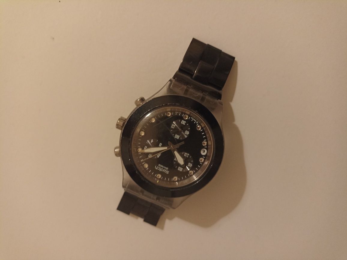Relógio Swatch preto