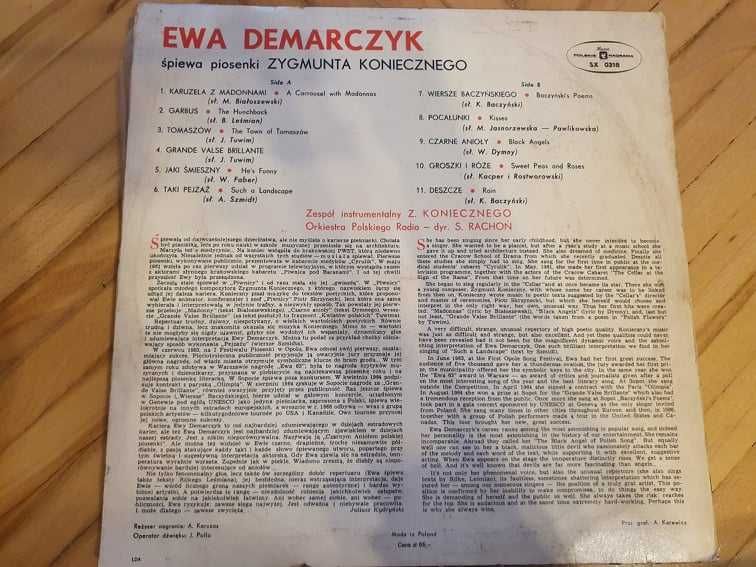 Płyta winylowa winyl Ewa Demarczyk, Zygmunt Konieczny