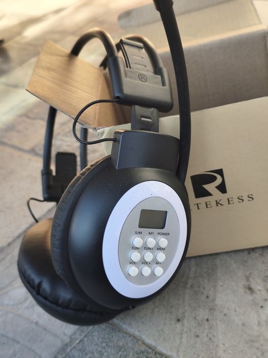 Продам бездротові радіо навушники до металошукача