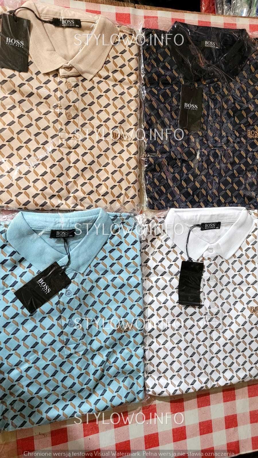 Koszulki shirt polo męskie Hugo Boss koszulka męska Rozne OUTLET