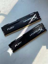 Оперативка HyperX fury ddr4 8gb