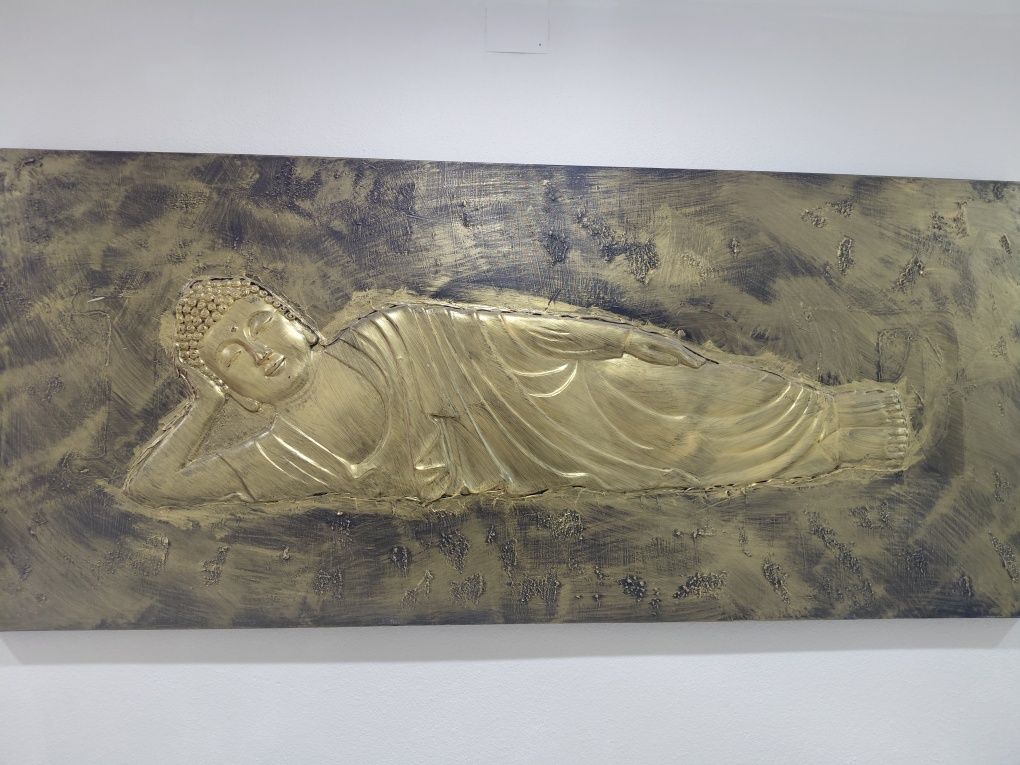 Quadro budha deitado