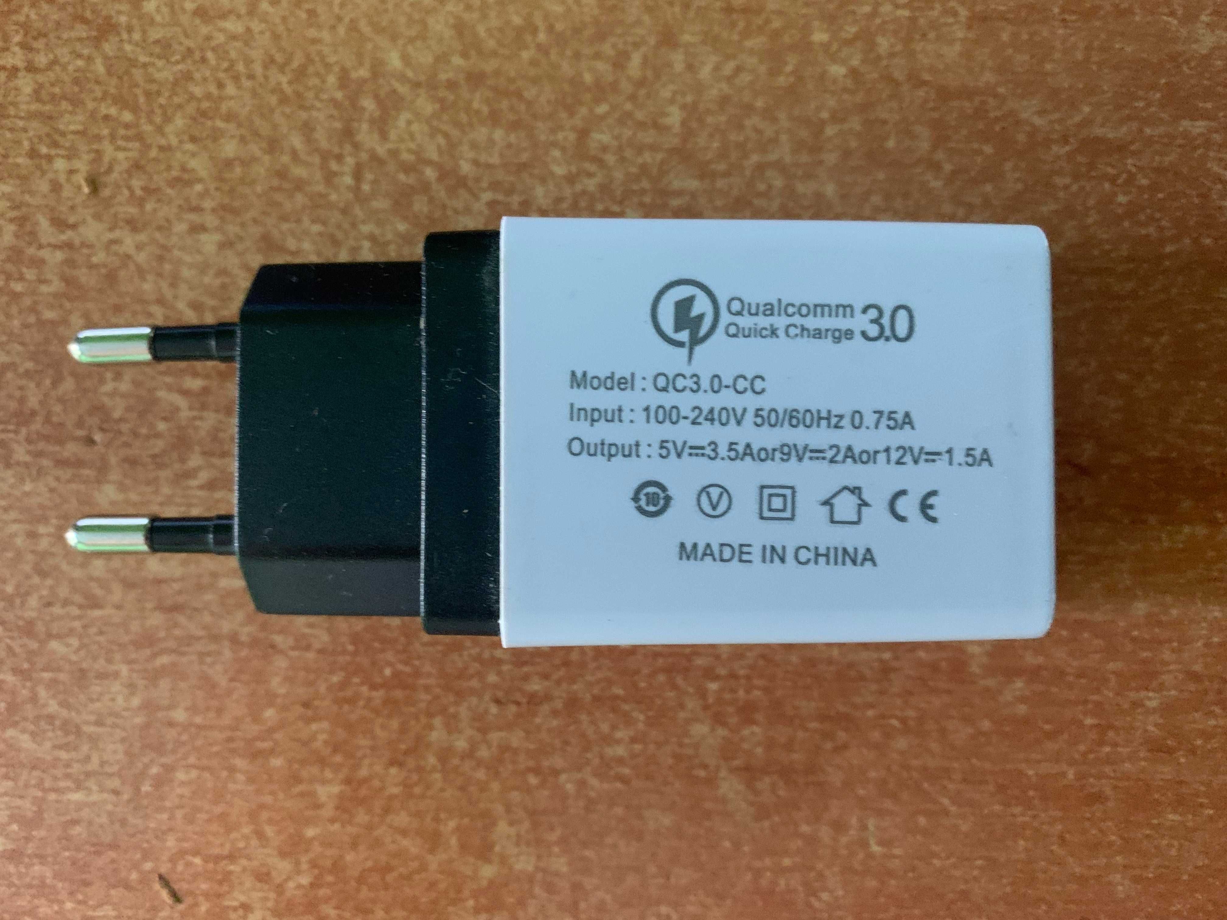 Szybka ładowarka sieciowa usb quick charge 3.0