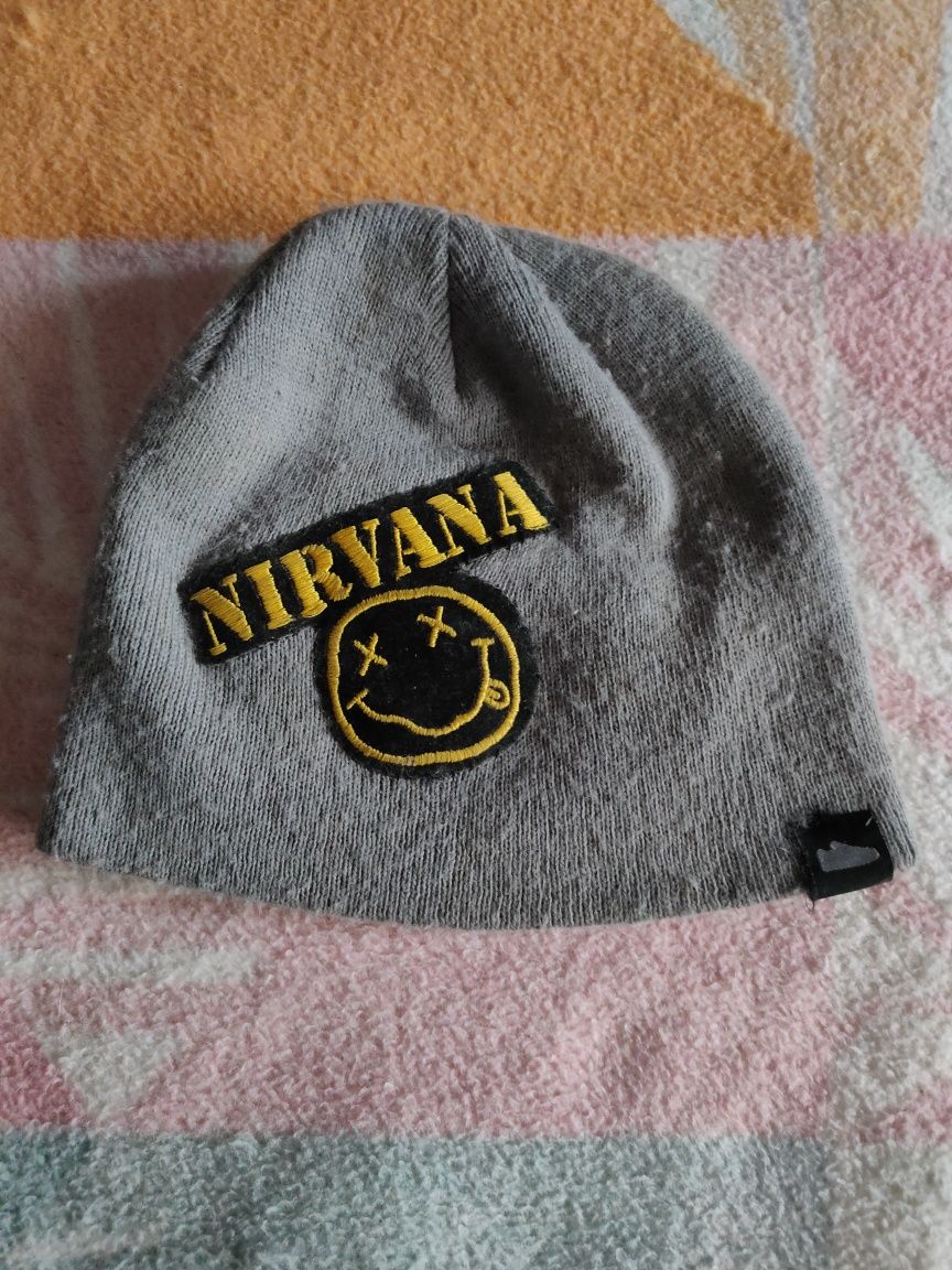 Шапка группы "Nirvana"