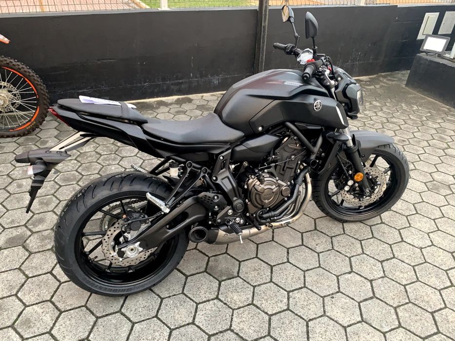 MT-07 // A2 35KW deslimitada // Akrapovic Titanium
