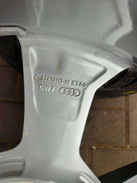 5x112 Koła R18 AUDI A3 8Y 8V S3 Golf ET46 8j 225/40 Zimowe 7.5mm 2022r