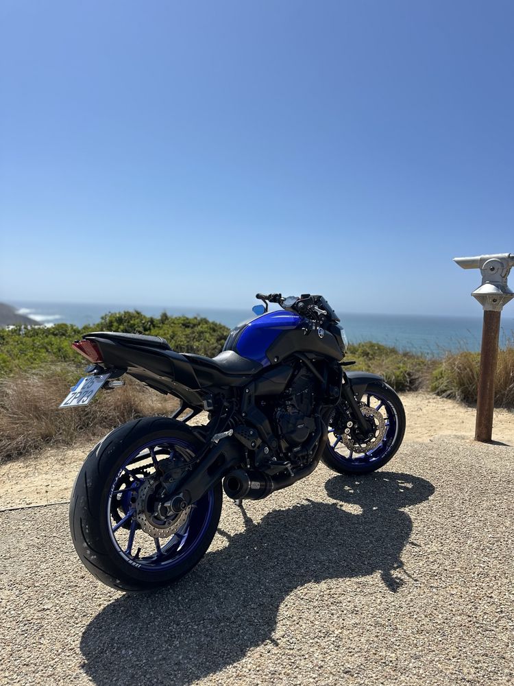 Yamaha Mt07 35kw “deslimitada e full extras”