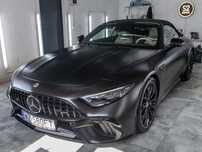 Mercedes-Benz SL Mercedes-AMG SL 63 4MATIC+ Piękna czarna bestia