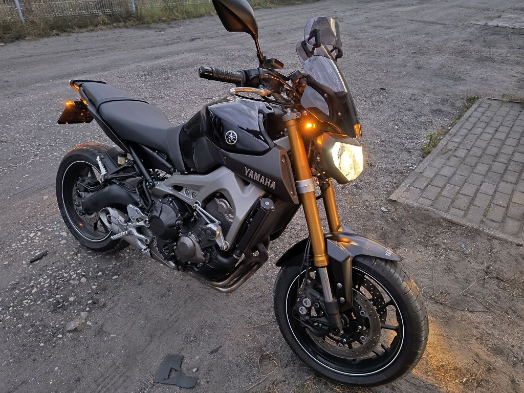 Yamaha MT 09 ABS, zadbana, doposażona, w oryginale, od motocyklisty
