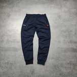 MĘSKIE Dresy Sportowe Spodnie Dresowe Granat Ellesse Logo Joggery