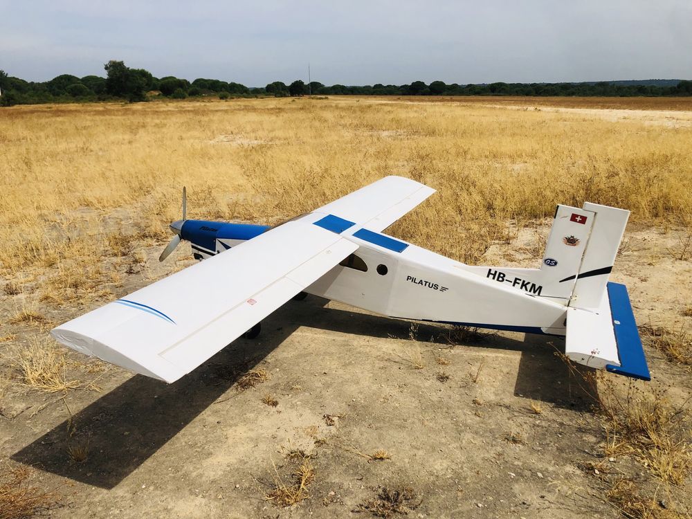 Aeromodelismo avião rc