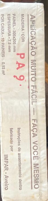 Parquet cor nogueira/mogno