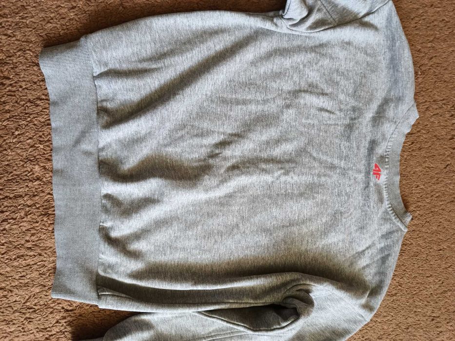 Bluza dziewczęca 4F szara