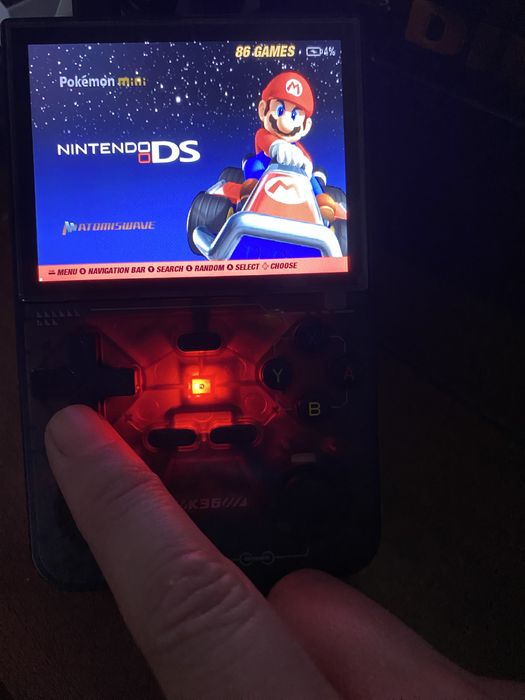 Consola K36 com mais de 16 mil jogos de emuladores