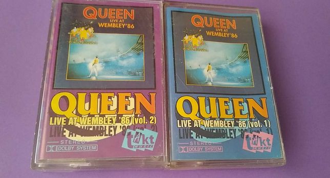 Queen – Live At Wembley '86 (Vol. 1 i 2 ) kasety magnetofonowe TAKT