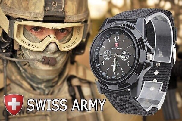 swissArmy военныеЧасы мужскиеАрмейские тактическиеКварцевые наручные