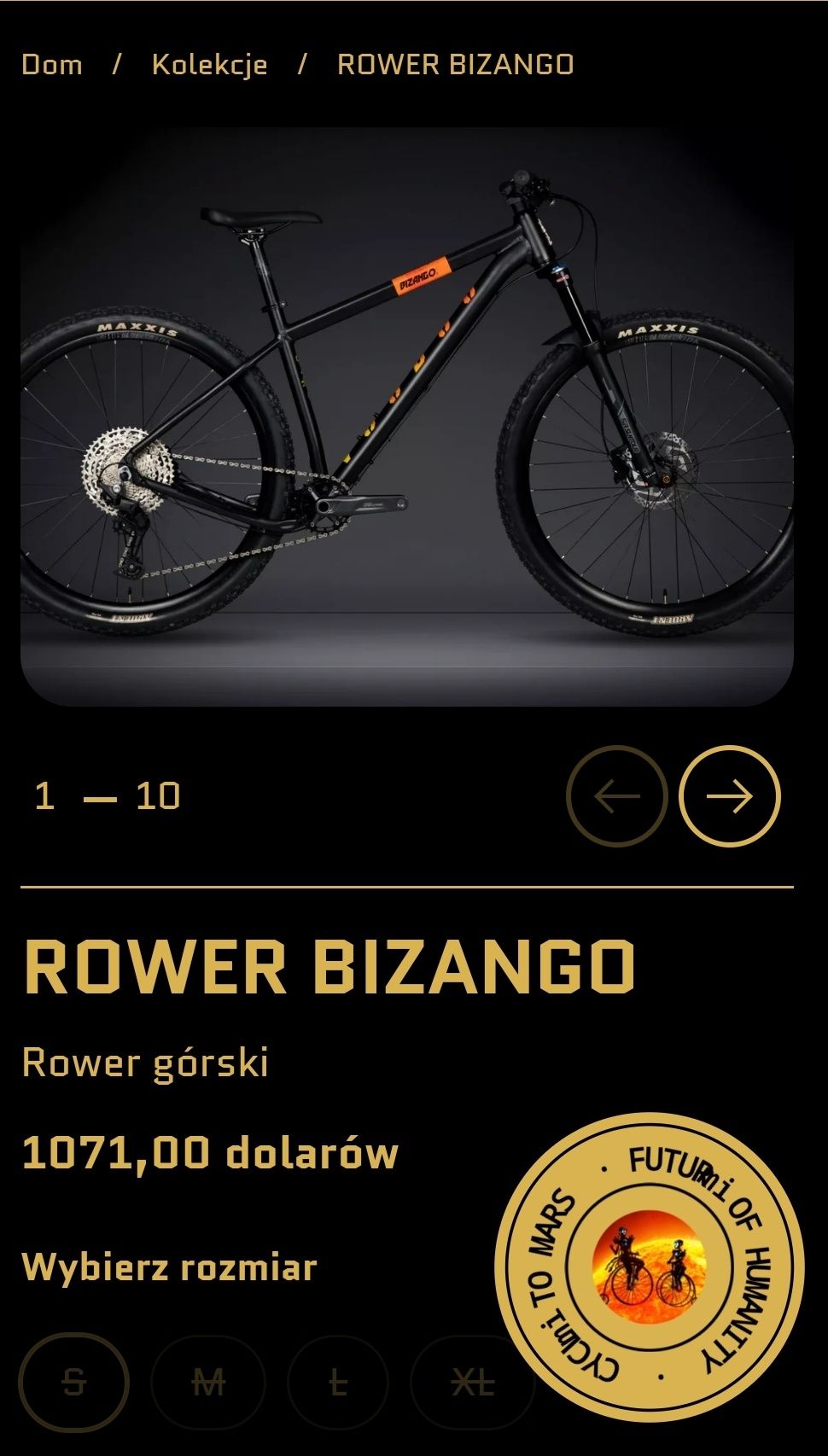 Męski rower Bizango