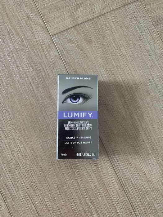 Krople Lumify Nowe oryginalne