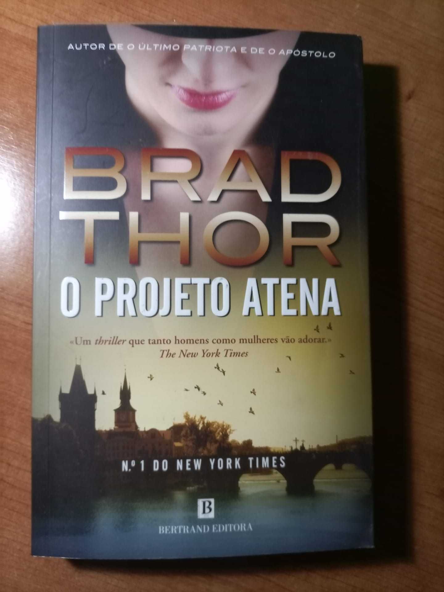 Livro O Projeto Atena de Brad Thor