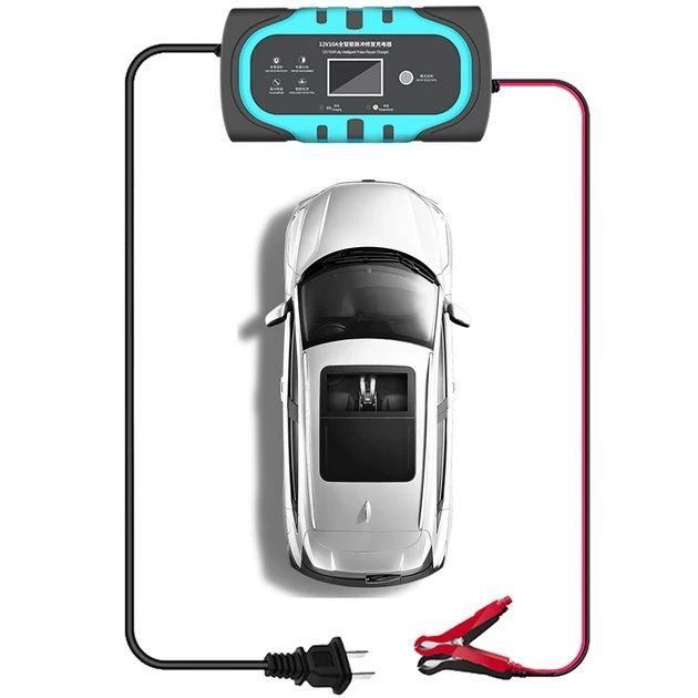 Зарядний пристрій AC/DC для заряду акумулятора до 100А автомобіля 12V/