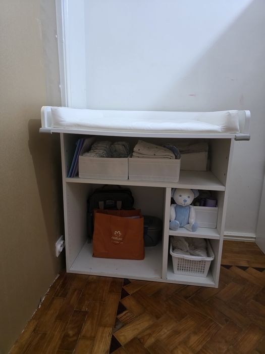 Trocador ikea com colchão