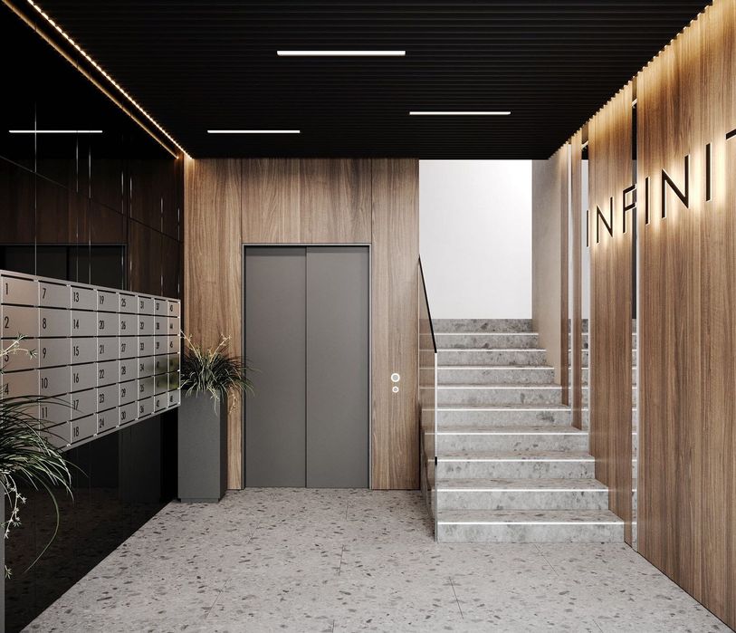 Продаж 1 кімнатної квартири по вул. Зелена ЖК Infinity Park (45.28м2)