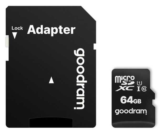 Karta pamięci micro SD Class 10 UHS Goodram 64GB * VideoPlay Wejherowo
