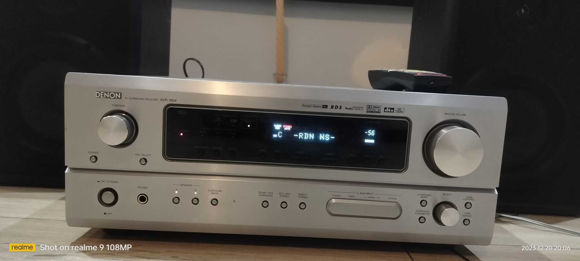 Amplituner denon + głośniki sony