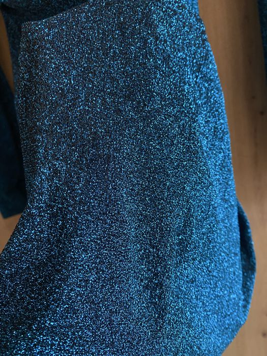 Вечірня сукня з люрексу