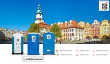 Toaleta przenośna TOI TOI wynajem toalety serwis toalet wc na budowę