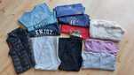 Zestaw puchowy bezrękawnik, bluzy i dresy 134-146