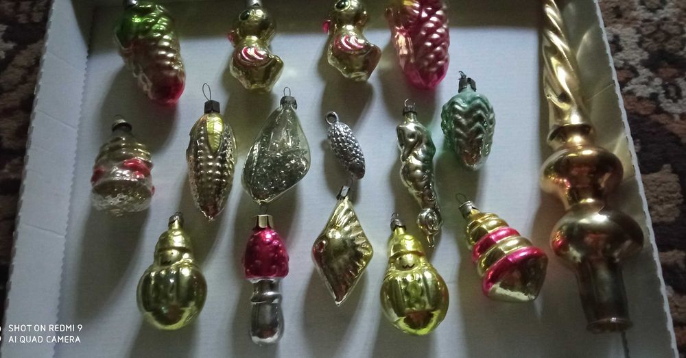 Елочные игрушки 50-х 60-х годов СССР
