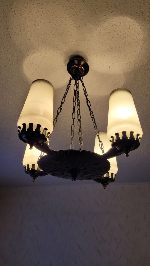 Lampa sufitowa, żyrandol, sprawna